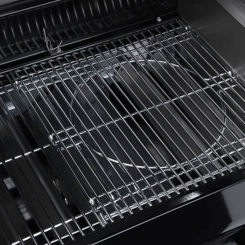 Wood Pellet Grill with Sear Grate and App Control 771 sq in - Black - view 11