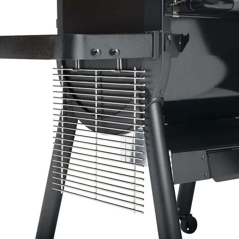 Wood Pellet Grill with Sear Grate and App Control 771 sq in - Black - view 6