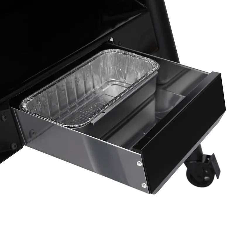 Wood Pellet Grill with Sear Grate and App Control 771 sq in - Black - view 8
