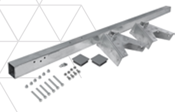 Wooden Swing Frame with Group Snake Swing and Galvanised Metal Top Beam - view 10